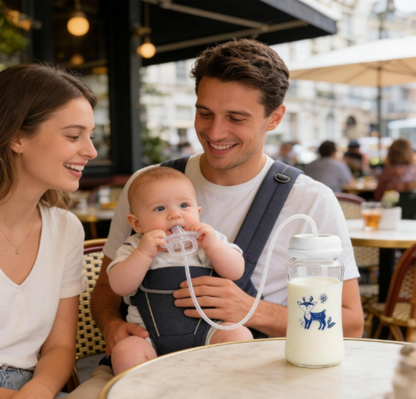 3-in-1 Hands-Free Baby Bottle