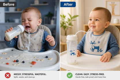 3-in-1 Hands-Free Baby Bottle